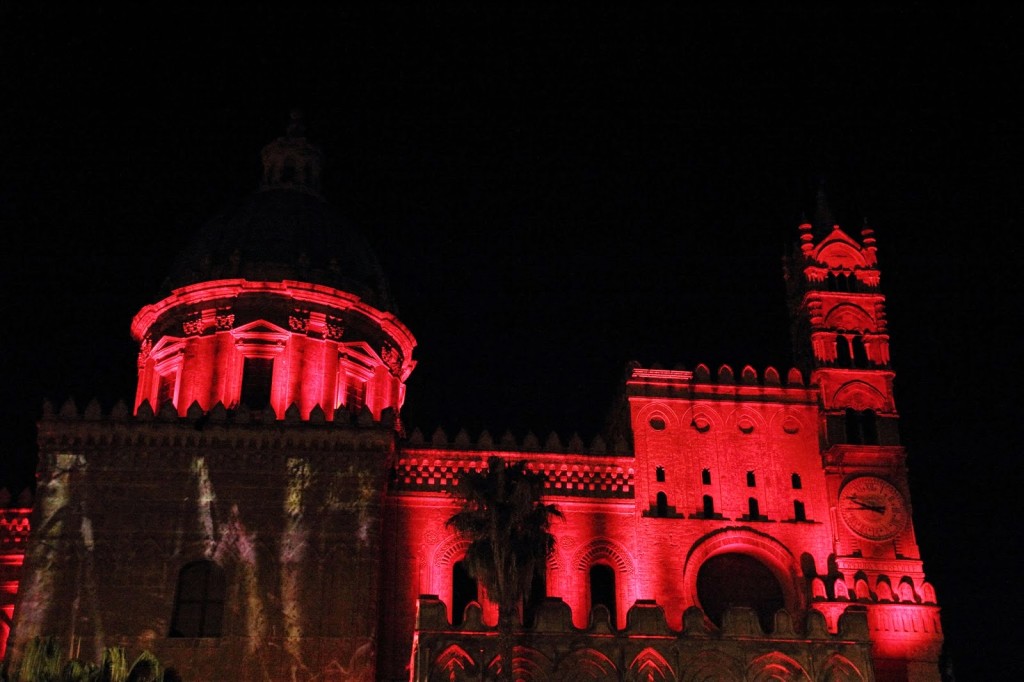 palermo cattedrale video mapping patrizia graziano